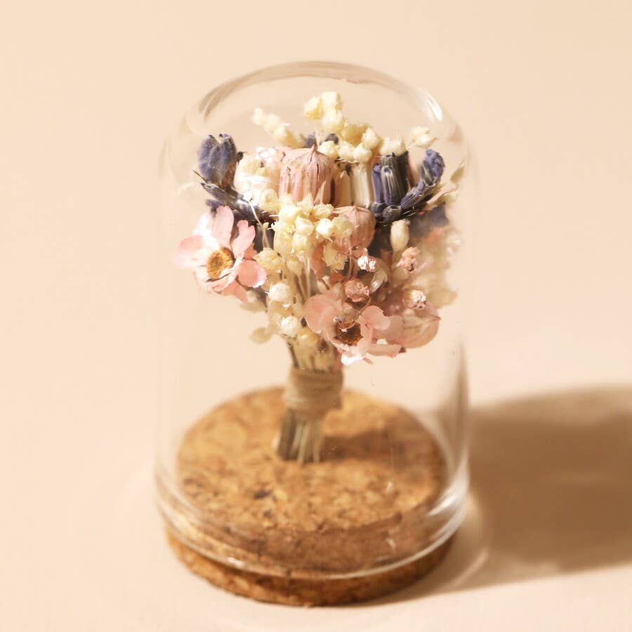 Lisa Angel - Mini Dried Flower Glass Dome