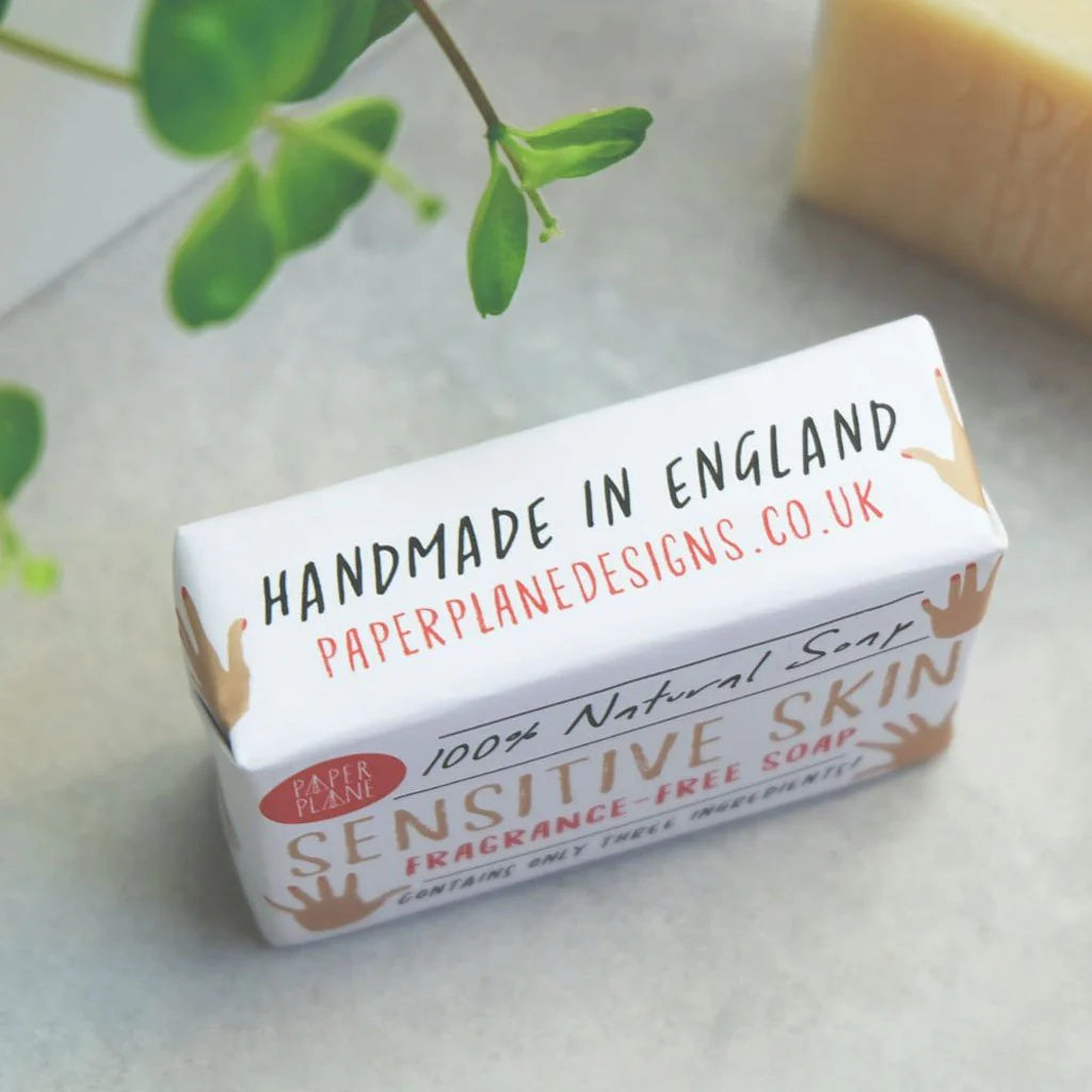 Natural Facial Cleansing Bar with Shea Butter and Coconut Oil