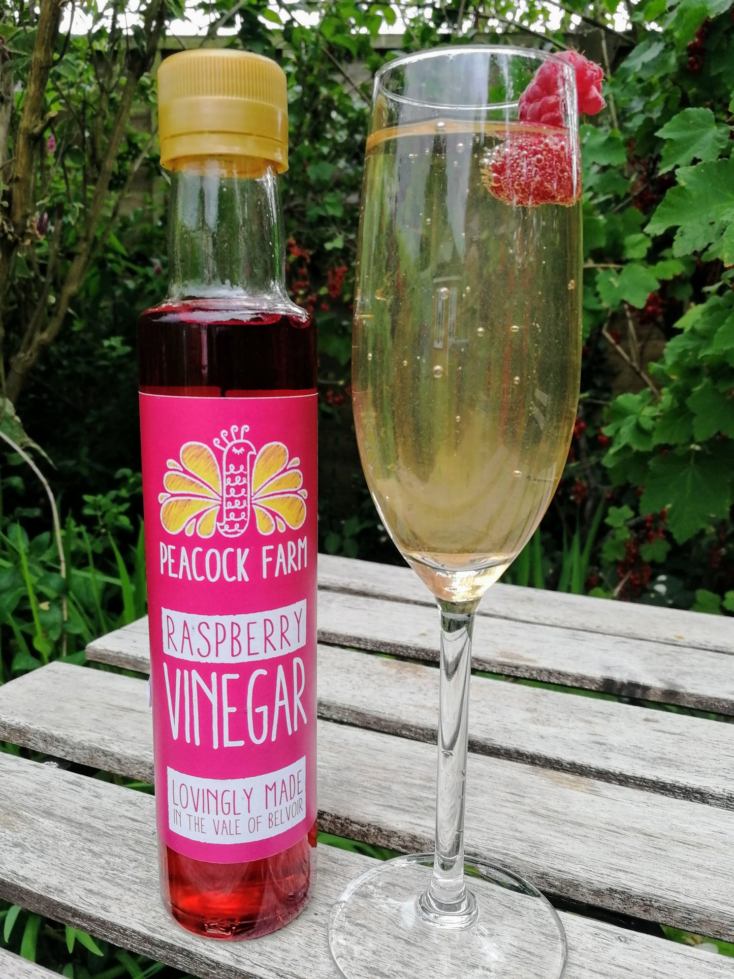 Raspberry Vinegar and Prosecco - Premium Cocktail Pairing