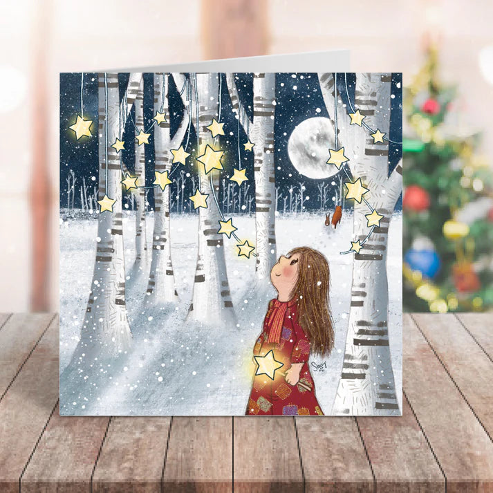 Counting Stars Greetings Card