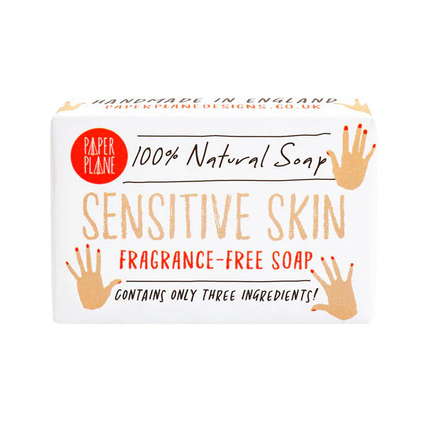 Eco-friendly Sensitive Skin Soap Bar - Three Pure Ingredients