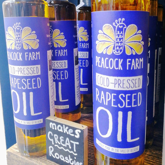 Plain Rapeseed Oil 250ml and 500ml - High Burn Point Cooking Oil