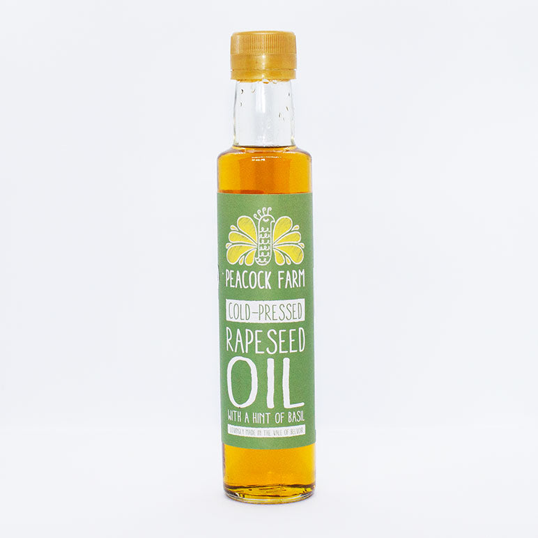 Rapeseed Oil with Fresh Basil - Premium Herb Infused Oil