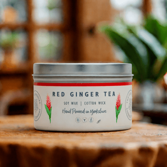 Red Ginger Tea Candle
