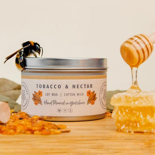 Tobacco and Nectar Candle